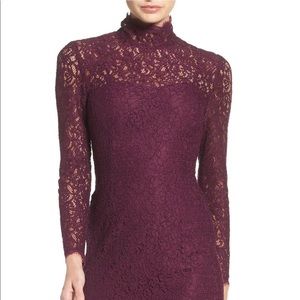 Adrianna Papell Corded Lace Sheath Dress